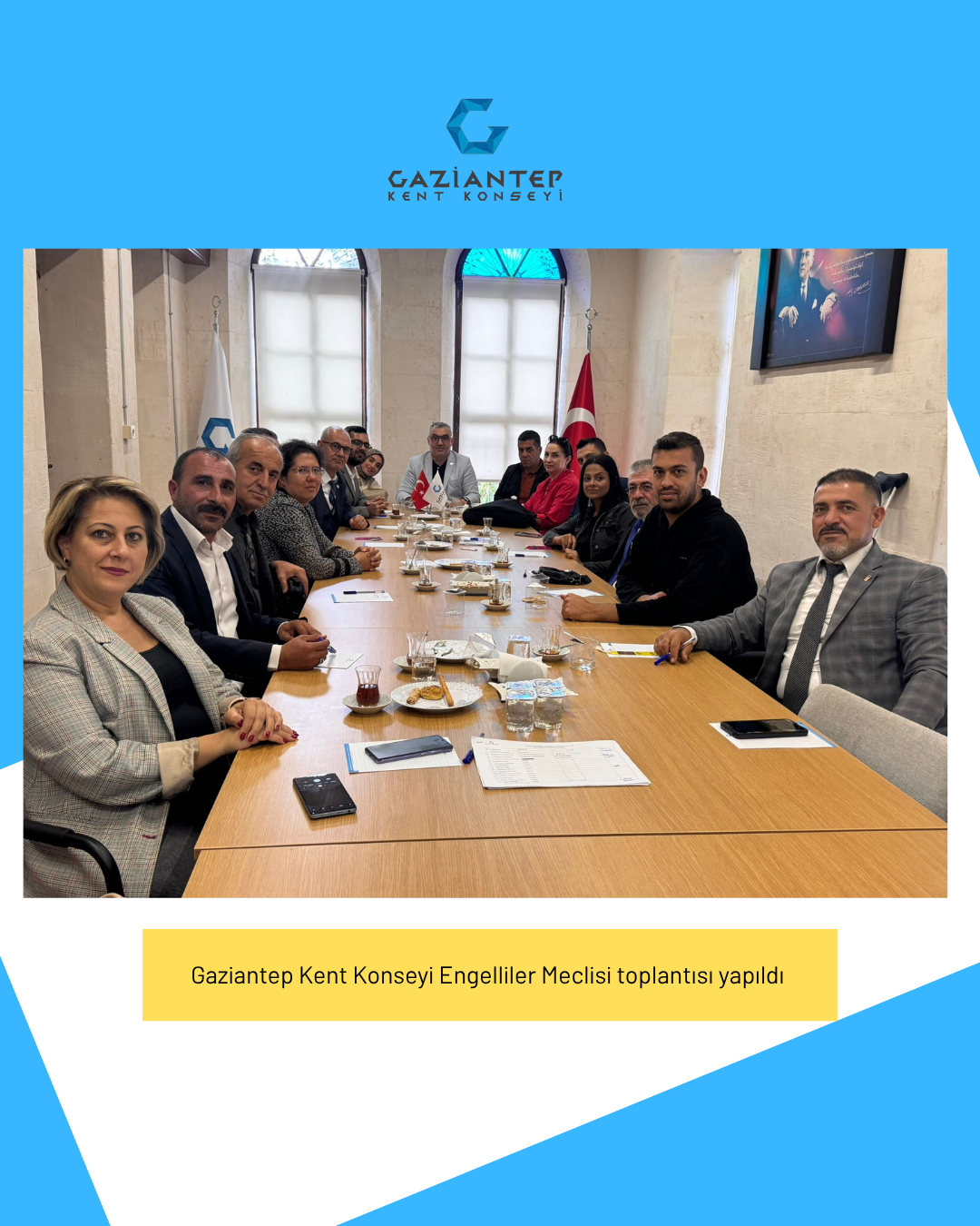 Engelli Meclisi Ekim ayı toplantısı yapıldı 